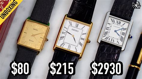 cartier tank lookalike|cartier tank style watch.